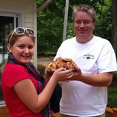 Ellen shares some #cookielove at the cottage.